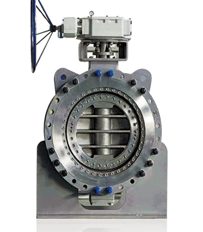 Bi-Directional Triple Offset Butterfly Valve for Industrial Applications.